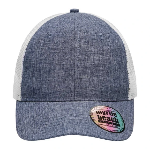 Daiber 6 Panel Mesh Cap Mélange - MB6244