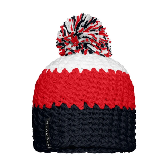 Daiber Crocheted Cap with Pompon - MB7940
