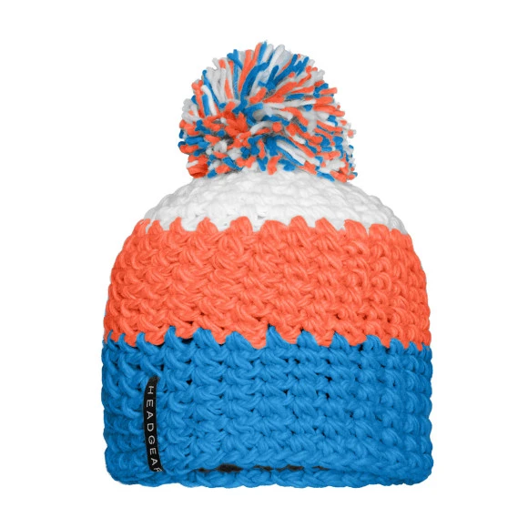 Daiber Crocheted Cap with Pompon - MB7940