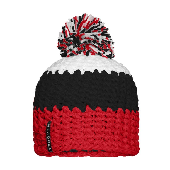 Daiber Crocheted Cap with Pompon - MB7940