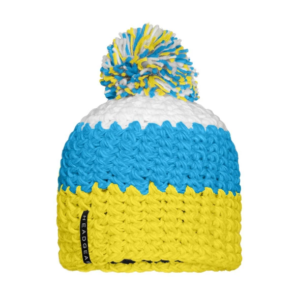 Daiber Crocheted Cap with Pompon - MB7940
