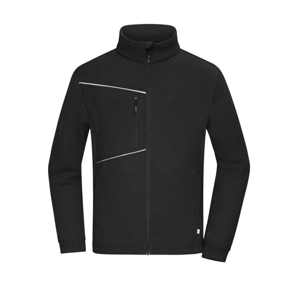 Daiber Fleece Jacket - Corduroy Look - JN1870