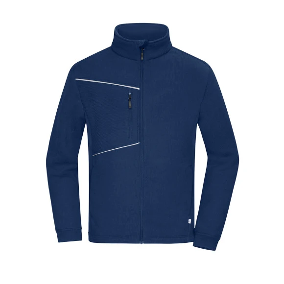 Daiber Fleece Jacket - Corduroy Look - JN1870