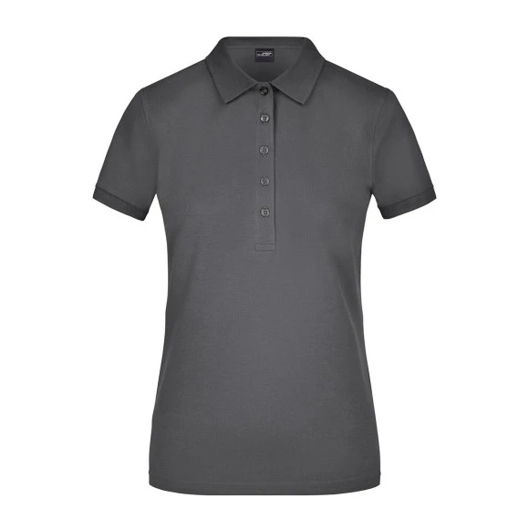 Daiber Ladies' Elastic Polo Piqué - JN709