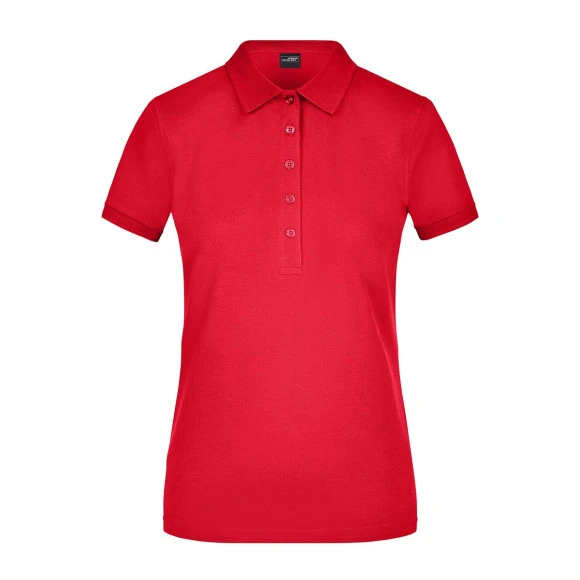 Daiber Ladies' Elastic Polo Piqué - JN709