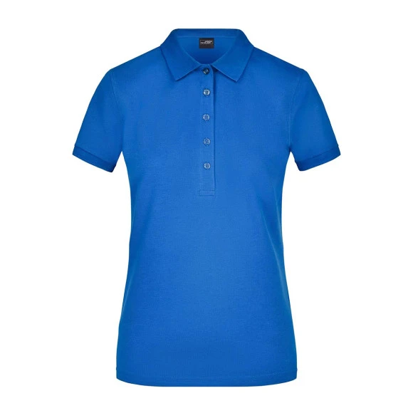 Daiber Ladies' Elastic Polo Piqué - JN709