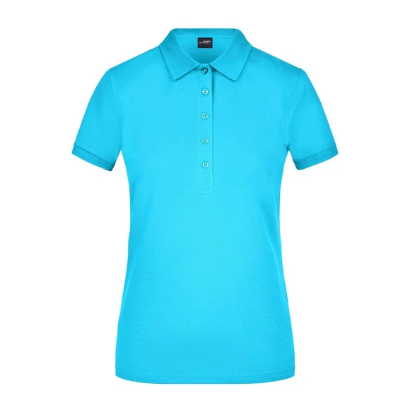 Daiber Ladies' Elastic Polo Piqué - JN709