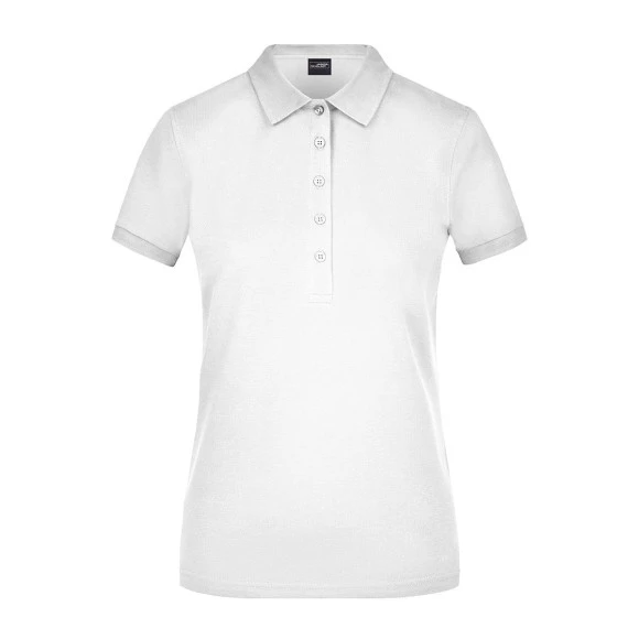 Daiber Ladies' Elastic Polo Piqué - JN709