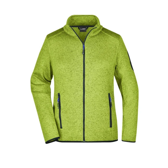 Daiber Ladies' Knitted Fleece Jacket - JN761