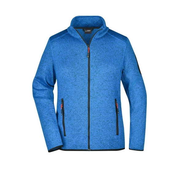 Daiber Ladies' Knitted Fleece Jacket - JN761