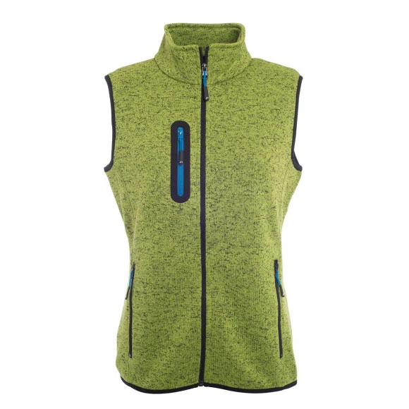 Daiber Ladie's Knitted Fleece Vest - JN773
