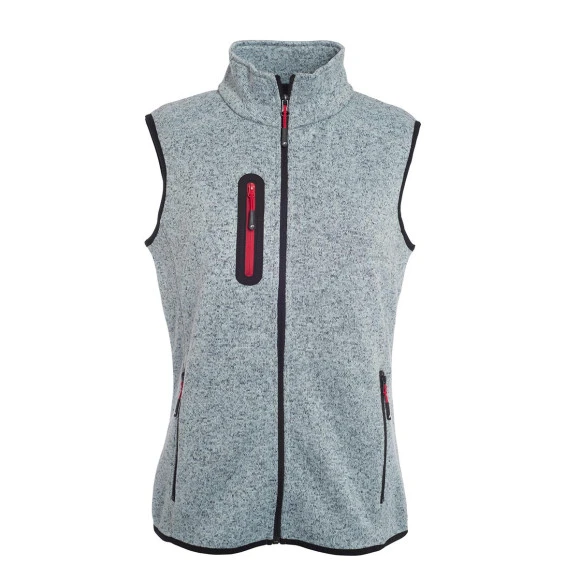 Daiber Ladie's Knitted Fleece Vest - JN773