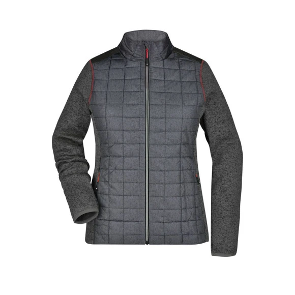 Daiber Ladies' Knitted Hybrid Jacket - JN741