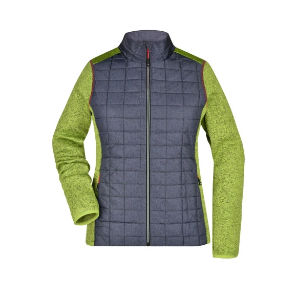 Daiber Ladies' Knitted Hybrid Jacket - JN741