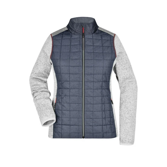 Daiber Ladies' Knitted Hybrid Jacket - JN741