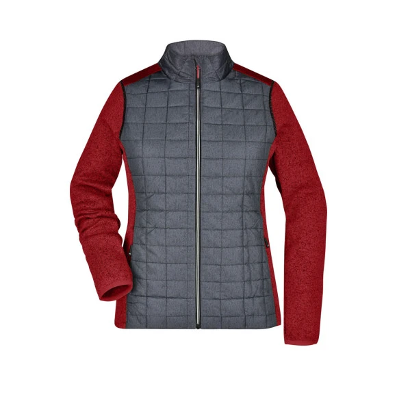 Daiber Ladies' Knitted Hybrid Jacket - JN741