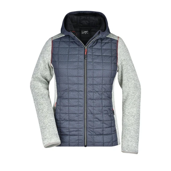 Daiber Ladies' Knitted Hybrid Jacket - JN771