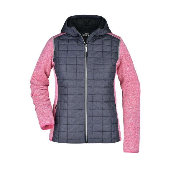 Daiber Ladies' Knitted Hybrid Jacket - JN771