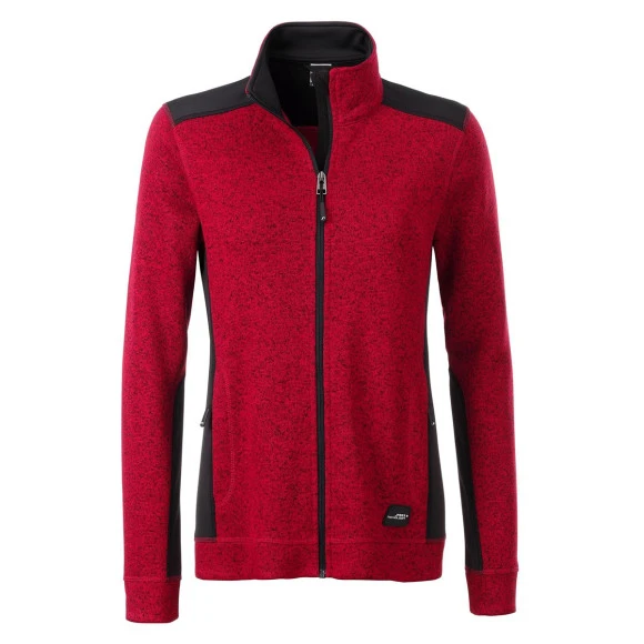 Daiber Ladies' Knitted Workwear Fleece Jacket - JN861