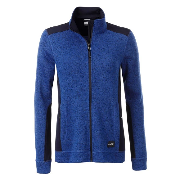 Daiber Ladies' Knitted Workwear Fleece Jacket - JN861