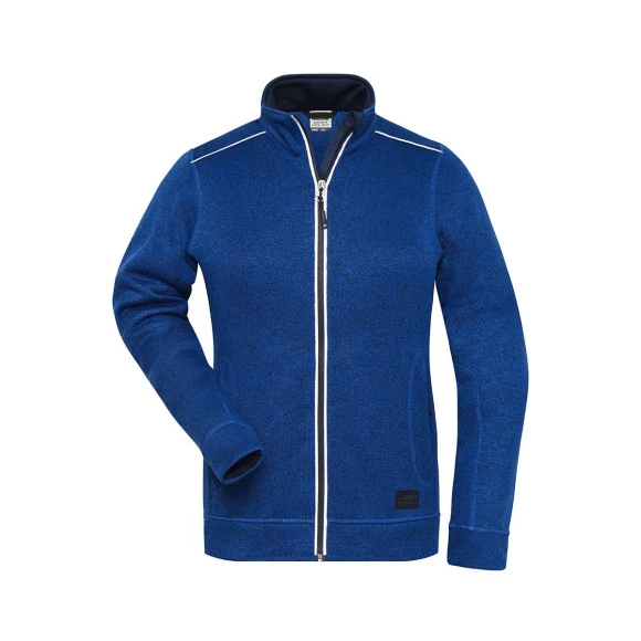 Daiber Ladies' Knitted Workwear Fleece Jacket - JN897