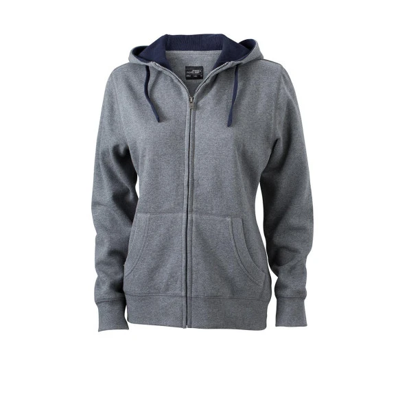 Daiber Ladies' Lifestyle Zip-Hoody - JN962