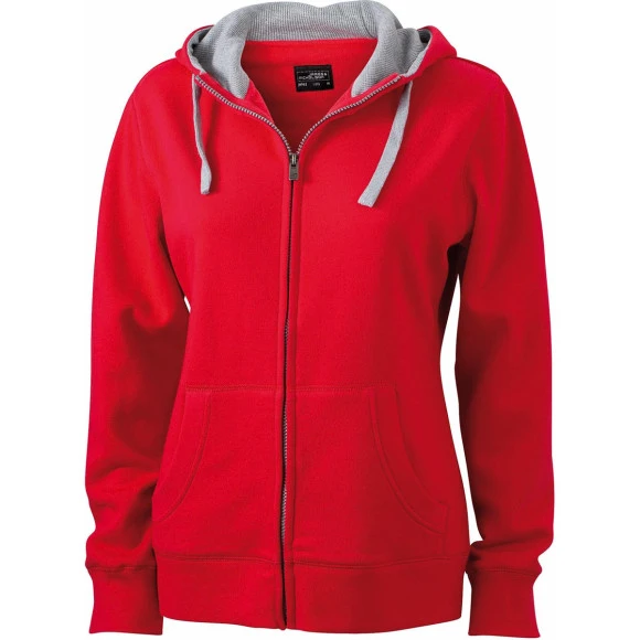 Daiber Ladies' Lifestyle Zip-Hoody - JN962