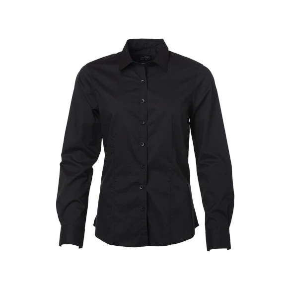 Daiber Ladies Shirt Long Sleeve Poplin - JN677