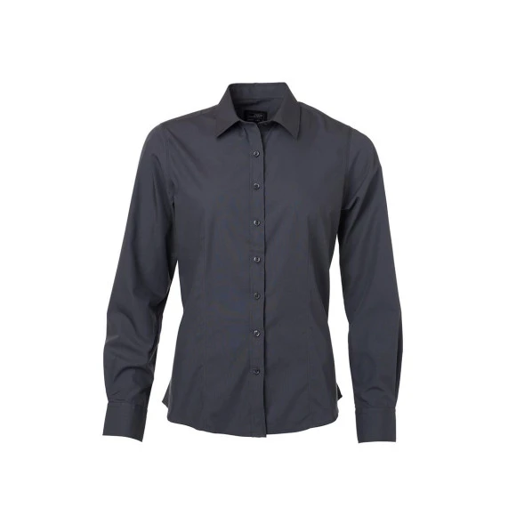 Daiber Ladies Shirt Long Sleeve Poplin - JN677