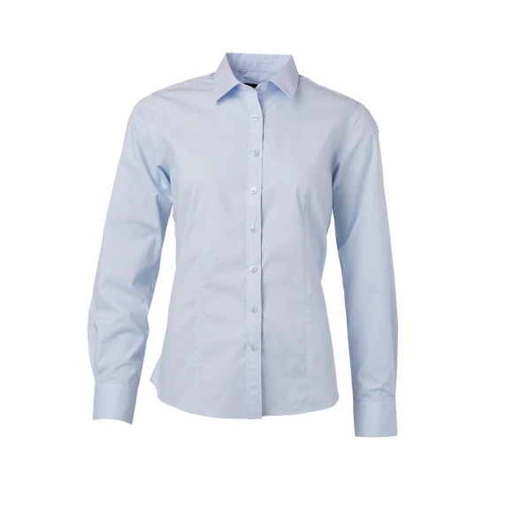 Daiber Ladies Shirt Long Sleeve Poplin - JN677