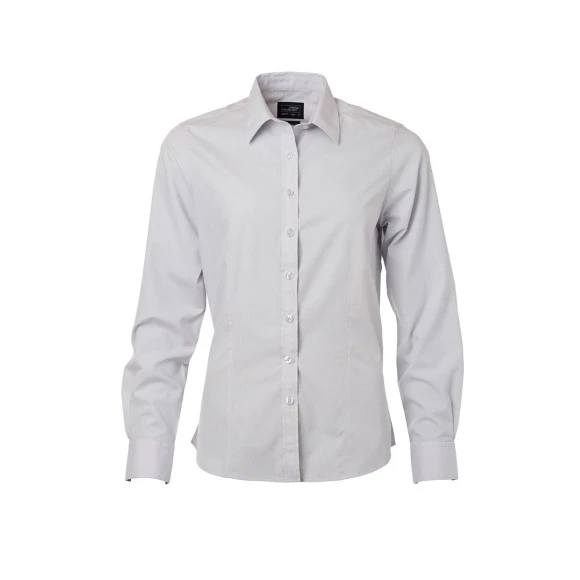Daiber Ladies Shirt Long Sleeve Poplin - JN677
