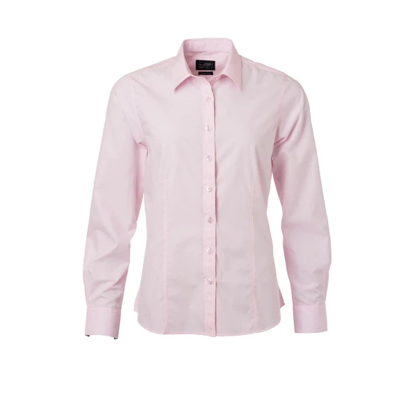 Daiber Ladies Shirt Long Sleeve Poplin - JN677