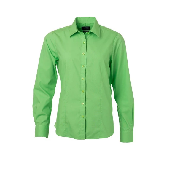 Daiber Ladies Shirt Long Sleeve Poplin - JN677