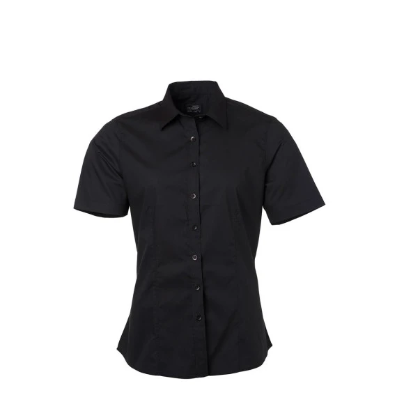 Daiber Ladies Shirt Short Sleeve Poplin - JN679