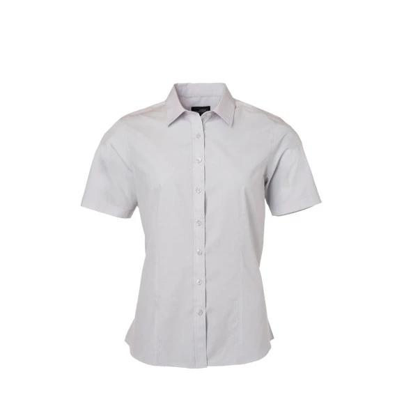 Daiber Ladies Shirt Short Sleeve Poplin - JN679