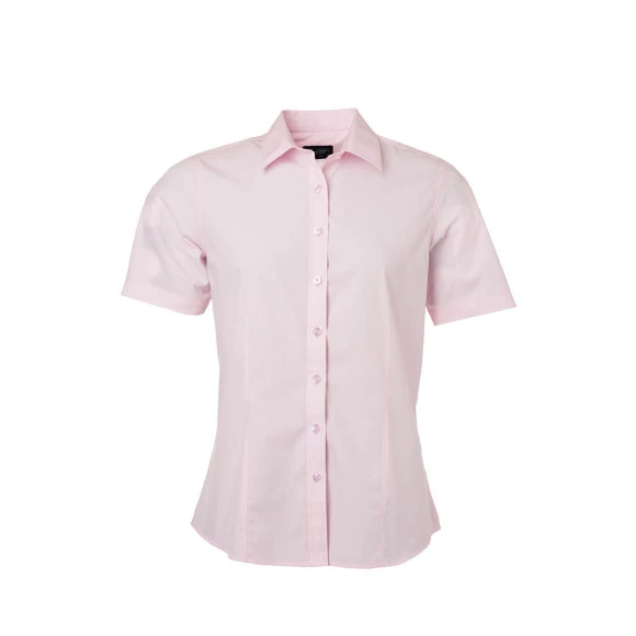 Daiber Ladies Shirt Short Sleeve Poplin - JN679