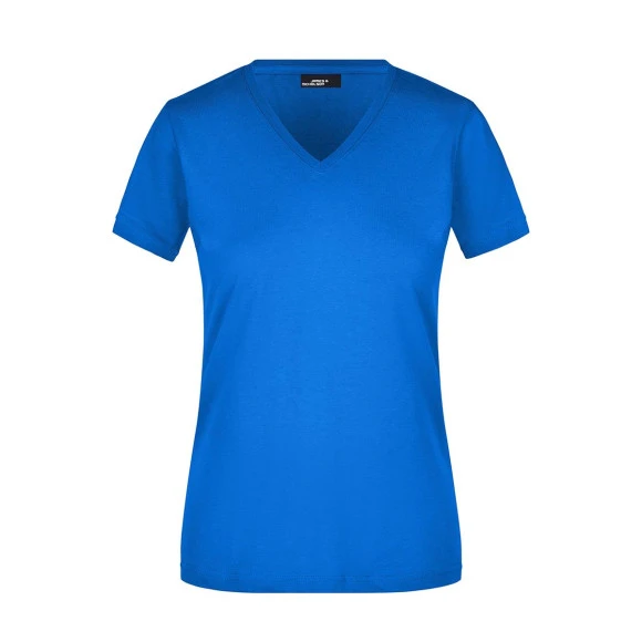 Daiber Ladies' Slim Fit V-Neck T - JN972
