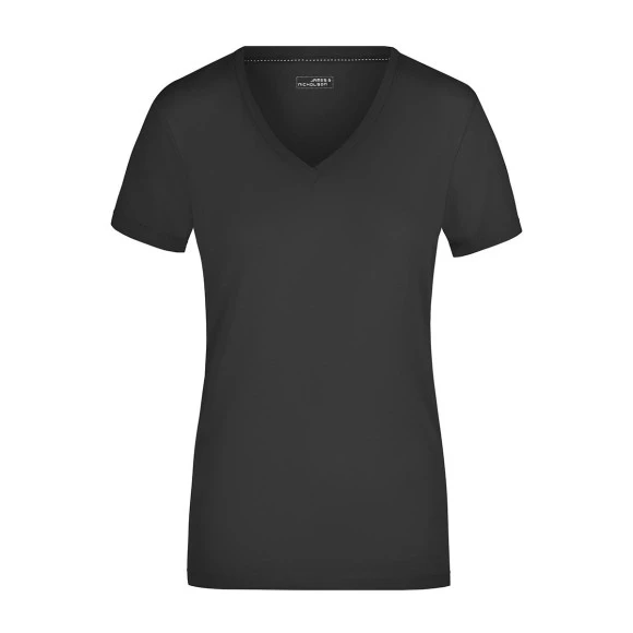 Daiber Ladies' Stretch V-Neck T - JN928