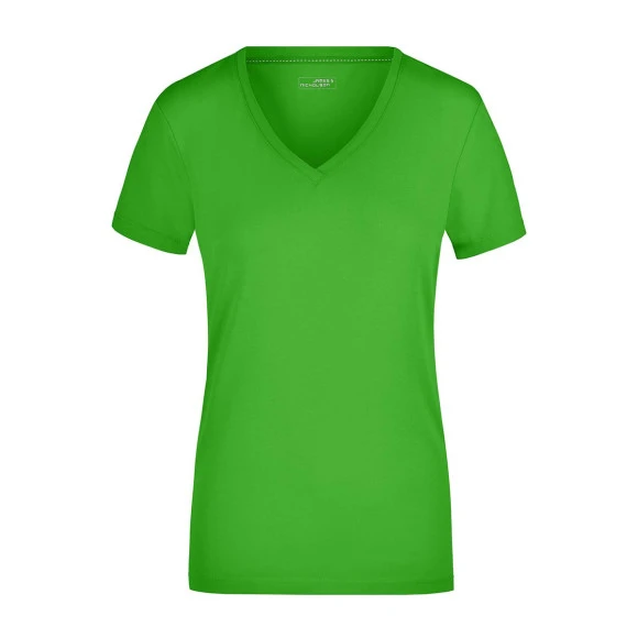 Daiber Ladies' Stretch V-Neck T - JN928