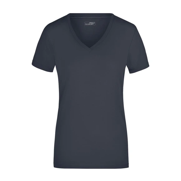 Daiber Ladies' Stretch V-Neck T - JN928