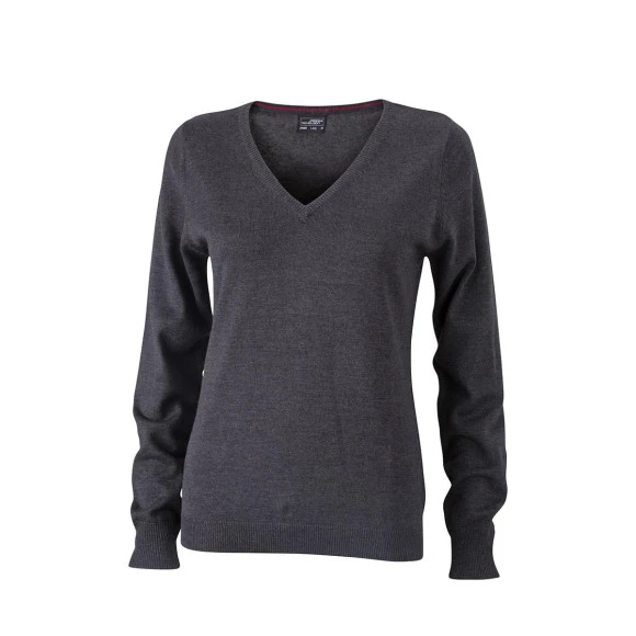 Daiber Ladies V-Neck Pullover - JN658