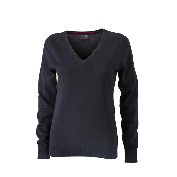 Daiber Ladies V-Neck Pullover - JN658