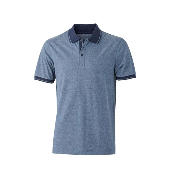 Daiber Men's Heather Polo - JN706