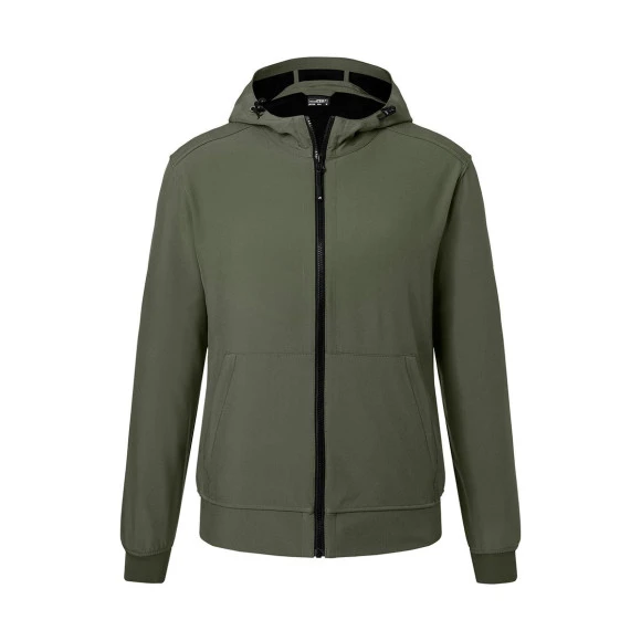 Daiber Mens Hooded Softshell Jacket - JN1146