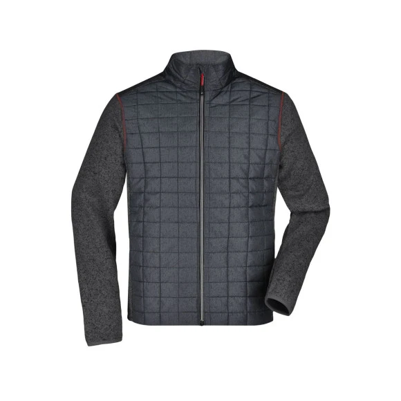 Daiber Men's Knitted Hybrid Jacket - JN742