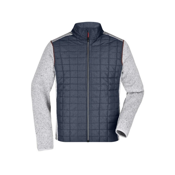 Daiber Men's Knitted Hybrid Jacket - JN742