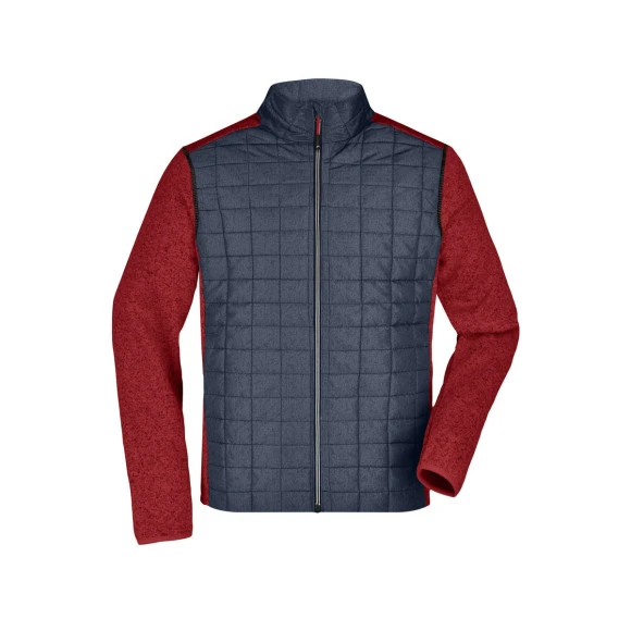 Daiber Men's Knitted Hybrid Jacket - JN742