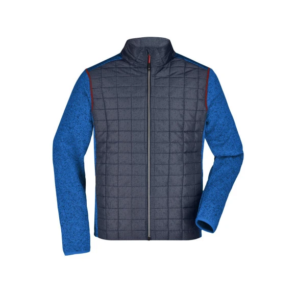 Daiber Men's Knitted Hybrid Jacket - JN742