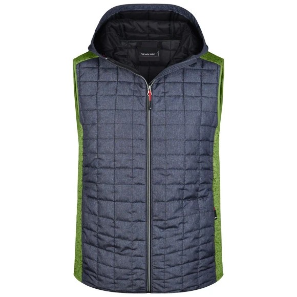 Daiber Mens Knitted Hybrid Vest - JN768