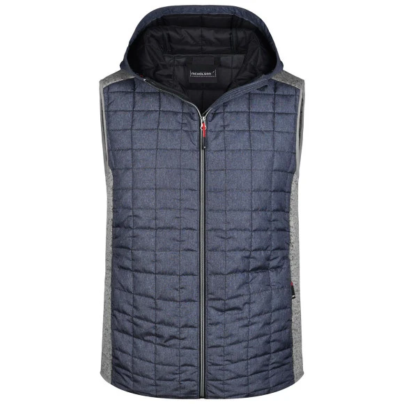 Daiber Mens Knitted Hybrid Vest - JN768